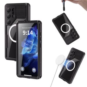 Turtle Shift Volledig waterdicht en stofdicht hoesje Samsung Galaxy S25 Ultra - MagSafe compatibel - 9
