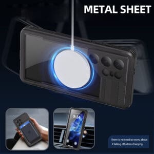 Turtle Shift Volledig waterdicht en stofdicht hoesje Samsung Galaxy S25 Ultra - MagSafe compatibel - 7
