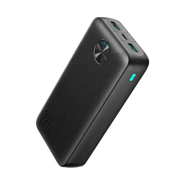 Joyroom 22.5W LED Power Bank Snellader - 20000 mAh inclusief USB-C kabel - Zwart