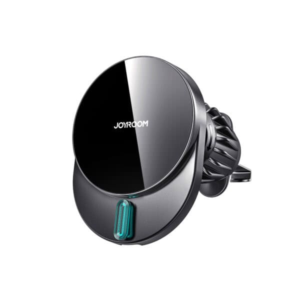 Joyroom Magnetisch en Draadloze telefoonhouder voor in de ventilatierooster - Zwart