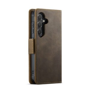 Solidenz 2-in-1 MagSafe Wallet Case voor Samsung Galaxy S25 - Bruin - 2