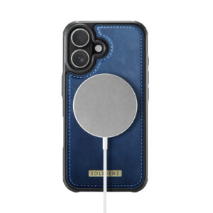 Solidenz 2-in-1 MagSafe Wallet Case voor iPhone 16 - Blauw - 5