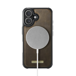 Solidenz 2-in-1 MagSafe Wallet Case voor iPhone 16 Plus - Bruin - 5