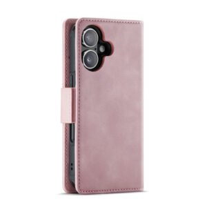 Solidenz 2-in-1 MagSafe Wallet Case voor iPhone 16 - Roze - 2