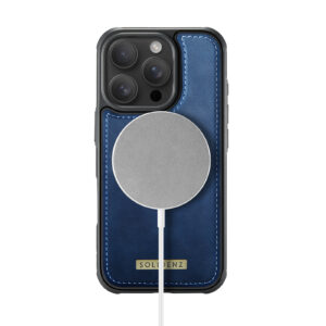 Solidenz 2-in-1 MagSafe Wallet Case voor iPhone 16 Pro Max - Blauw - 5