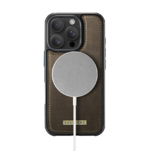 Solidenz 2-in-1 MagSafe Wallet Case voor iPhone 16 Pro Max - Bruin - 5