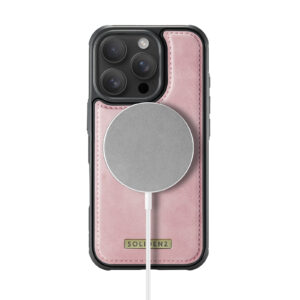 Solidenz 2-in-1 MagSafe Wallet Case voor iPhone 16 Pro - Roze - 5