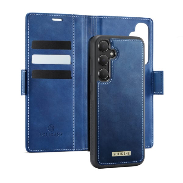 Solidenz 2-in-1 Magnetisch Wallet Case voor Samsung Galaxy A16 - Blauw