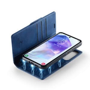 Solidenz 2-in-1 Magnetisch Wallet Case voor Samsung Galaxy A16 - Blauw - 3