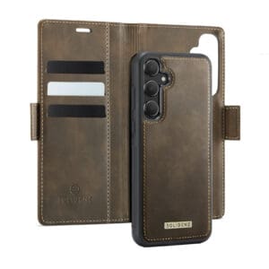 Solidenz 2-in-1 Magnetisch Wallet Case voor Samsung Galaxy A36 - Bruin Main Image
