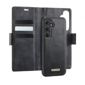 Solidenz 2-in-1 Magnetisch Wallet Case voor Samsung Galaxy A36 - Zwart Main Image