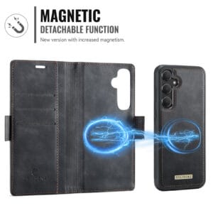 Solidenz 2-in-1 Magnetisch Wallet Case voor Samsung Galaxy A36 - Zwart - 5