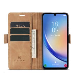 Solidenz Urban Book Samsung Galaxy A16 hoesje - Bruin - 4