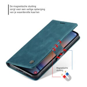 Solidenz Urban Book Samsung Galaxy A16 hoesje - Blauw - 6
