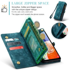 Solidenz Urban Wallet Samsung Galaxy A16 hoesje - Blauw - 9