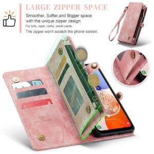 Solidenz Urban Wallet Samsung Galaxy A16 hoesje - Roze - 9