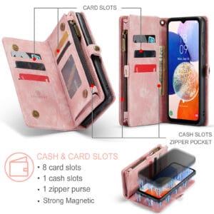 Solidenz Urban Wallet Samsung Galaxy A16 hoesje - Roze - 8