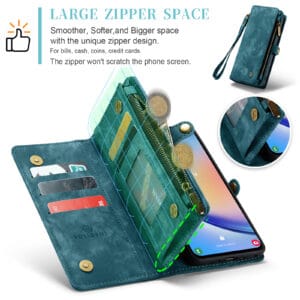 Solidenz Urban Wallet Samsung Galaxy A36 hoesje - Blauw - 9