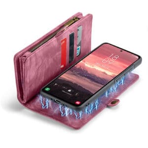 Solidenz Urban Wallet Samsung Galaxy A36 hoesje - Rood - 7
