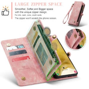 Solidenz Urban Wallet Samsung Galaxy A36 hoesje - Roze - 9