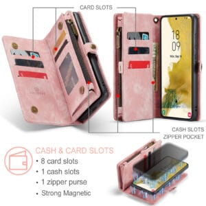 Solidenz Urban Wallet Samsung Galaxy A36 hoesje - Roze - 8