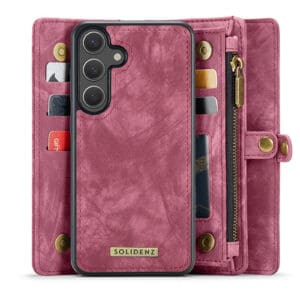 Solidenz Urban Wallet Samsung Galaxy S25 hoesje - Rood - 4