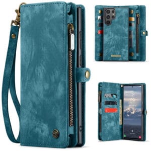 Solidenz Urban Wallet Samsung Galaxy S25 Ultra hoesje - Blauw Main Image