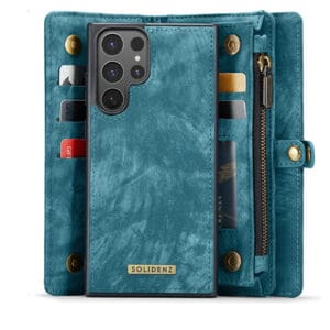 Solidenz Urban Wallet Samsung Galaxy S25 Ultra hoesje - Blauw - 4