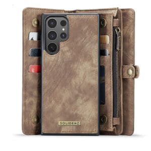 Solidenz Urban Wallet Samsung Galaxy S25 Ultra hoesje - Bruin - 4