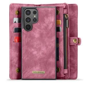 Solidenz Urban Wallet Samsung Galaxy S25 Ultra hoesje - Rood - 4