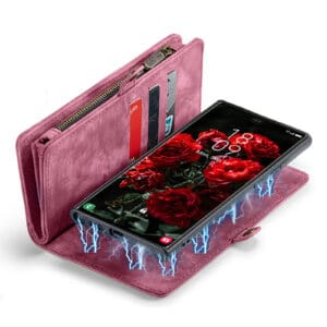 Solidenz Urban Wallet Samsung Galaxy S25 Ultra hoesje - Rood - 7