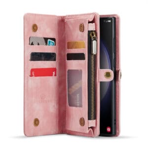 Solidenz Urban Wallet Samsung Galaxy S25 Ultra hoesje - Roze - 2