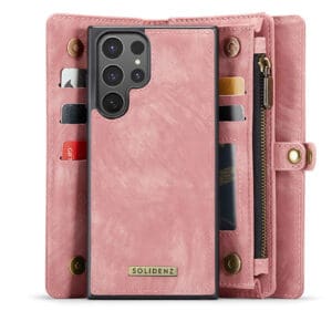 Solidenz Urban Wallet Samsung Galaxy S25 Ultra hoesje - Roze - 4