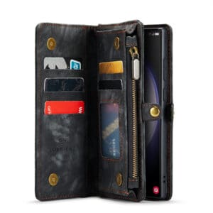 Solidenz Urban Wallet Samsung Galaxy S25 Ultra hoesje - Zwart - 2