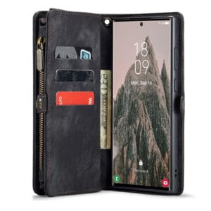 Solidenz Urban Wallet Samsung Galaxy S25 Ultra hoesje - Zwart - 3