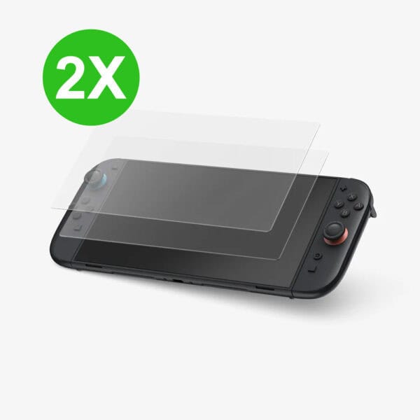 Ultrabright Screen protector Nintendo Switch 2 - 2 Stuks