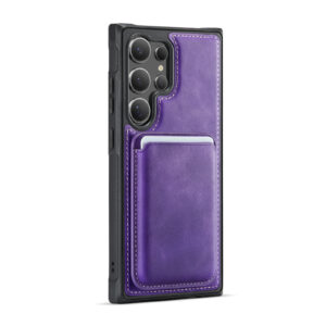 Solidenz MagSafe Wallet Backcover voor Samsung Galaxy S24 Ultra - Paars - 1