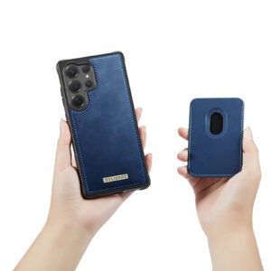 Solidenz MagSafe Wallet Backcover voor Samsung Galaxy S25 Ultra - Blauw - 10