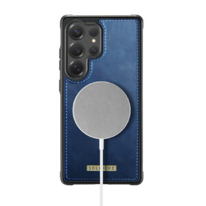 Solidenz MagSafe Wallet Backcover voor Samsung Galaxy S25 Ultra - Blauw - 5
