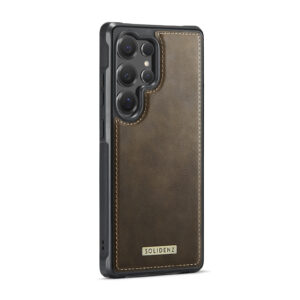 Solidenz MagSafe Wallet Backcover voor Samsung Galaxy S25 Ultra - Bruin - 3