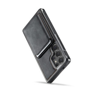 Solidenz MagSafe Wallet Backcover voor Samsung Galaxy S25 Ultra - Zwart - 9