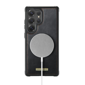 Solidenz MagSafe Wallet Backcover voor Samsung Galaxy S25 Ultra - Zwart - 5