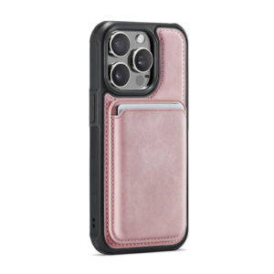 Solidenz MagSafe Wallet Backcover voor iPhone 15 Pro Max - Roze - 1