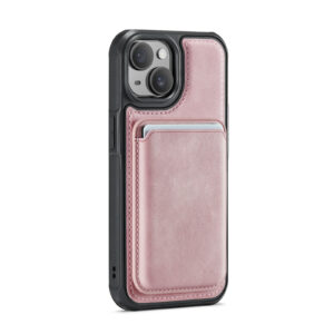 Solidenz MagSafe Wallet Backcover voor iPhone 15 Plus - Roze - 1