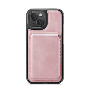 Solidenz MagSafe Wallet Backcover voor iPhone 15 Plus - Roze - 2