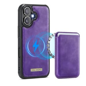 Solidenz MagSafe Wallet Backcover voor iPhone 16 Plus - Paars Main Image