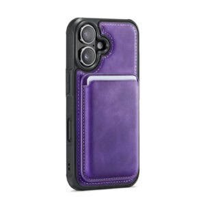 Solidenz MagSafe Wallet Backcover voor iPhone 16 Plus - Paars - 1