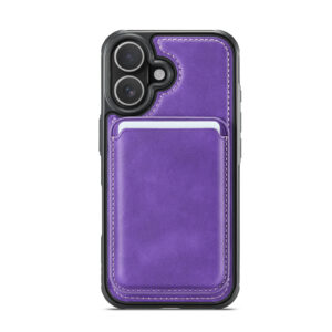 Solidenz MagSafe Wallet Backcover voor iPhone 16 Plus - Paars - 2