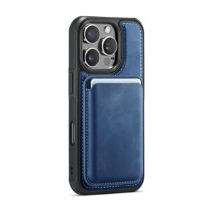 Solidenz MagSafe Wallet Backcover voor iPhone 16 Pro - Blauw - 1
