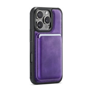 Solidenz MagSafe Wallet Backcover voor iPhone 16 Pro Max - Paars - 1